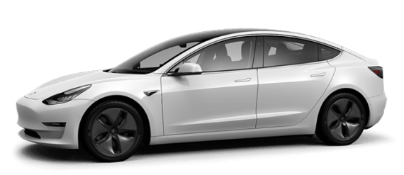 Tesla Model 3 Performance weiß