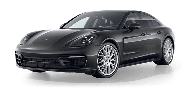Porsche Panamera vulkangrau Mietwagen Animation