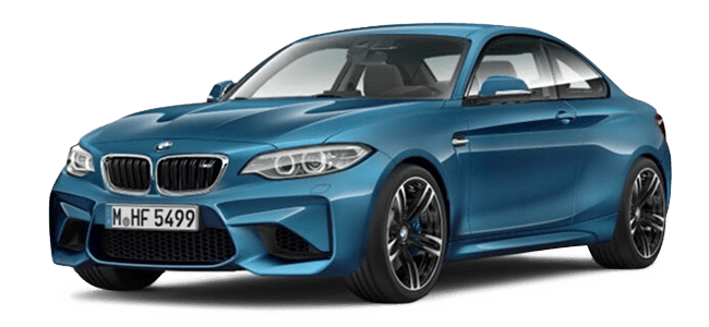 BMW M2 blau