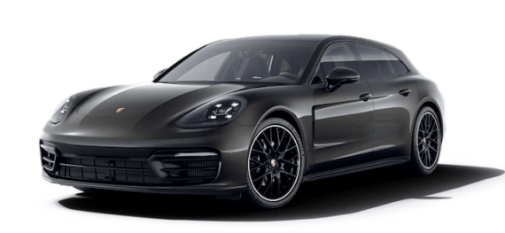 Porsche Panamera ST grau Mietwagen Animation