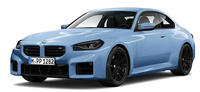 BMW M2 blau Animation