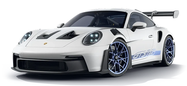 Porsche GT3 RS in weiß